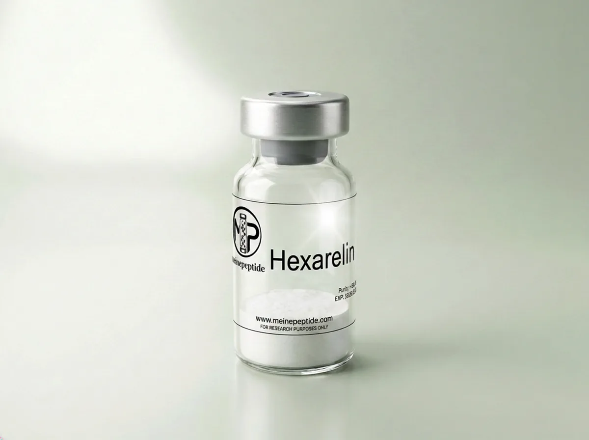 Frasco de peptídeo Hexarelina · MeinePeptide