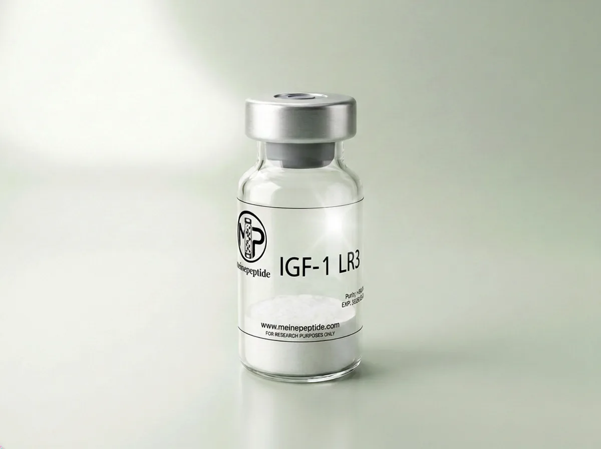 Флакон пептида IGF-1 LR3 · MeinePeptide