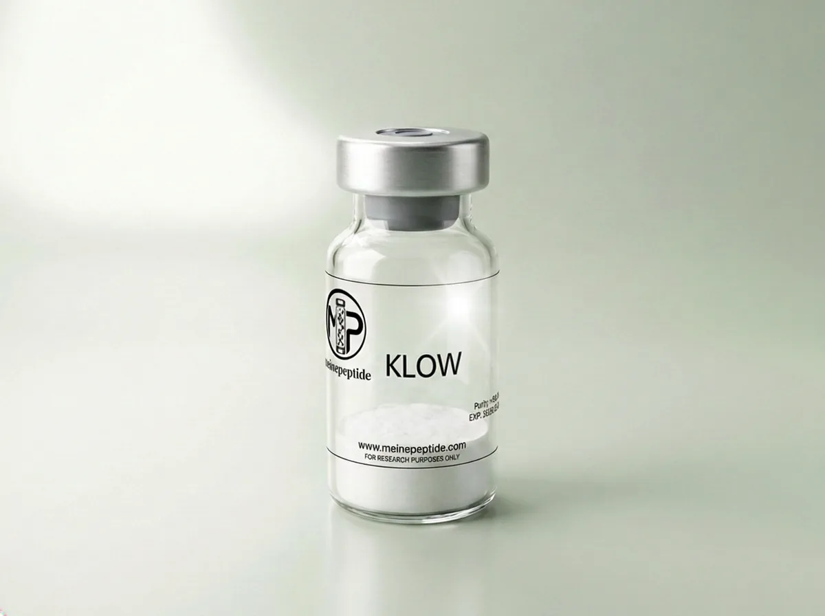 Frasco de peptídeo KLOW Stack · MeinePeptide